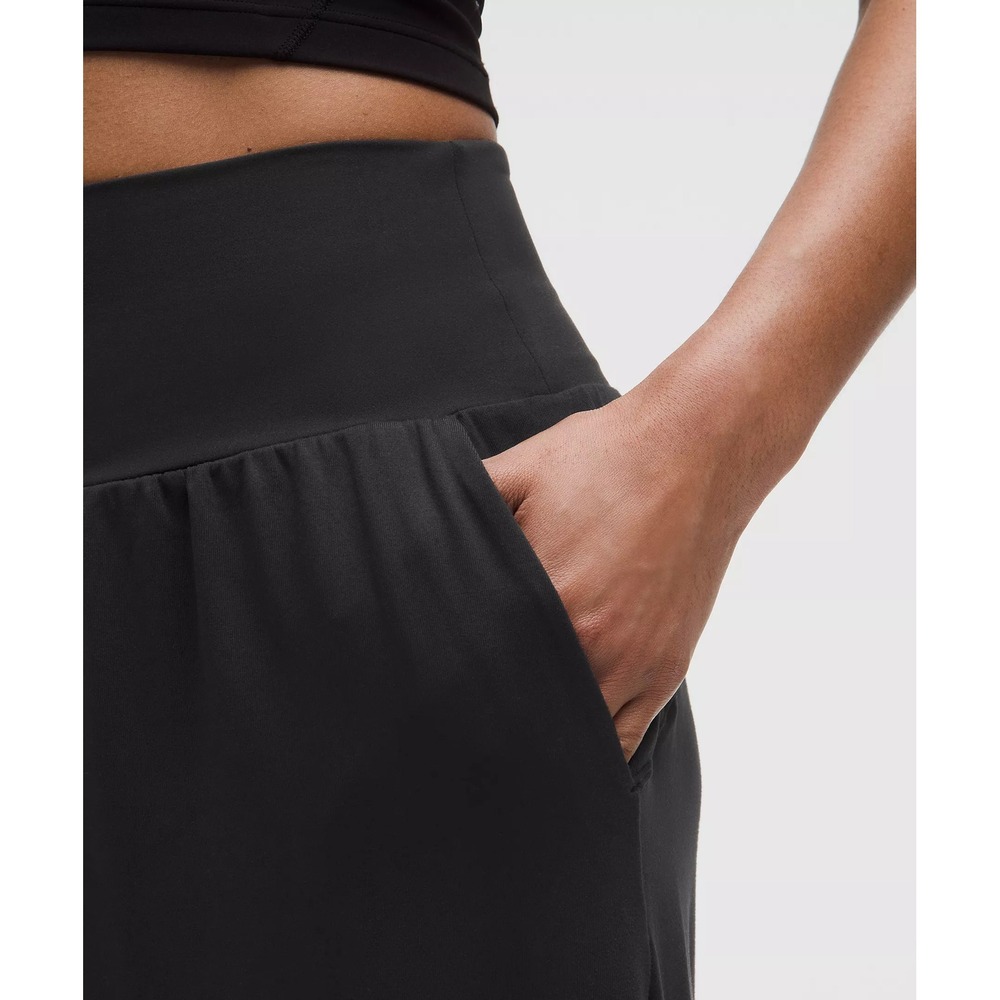 Lululemon-Rulu Drapey Oversized High-Rise Yoga Jogger-Black - Picture 5 of 7